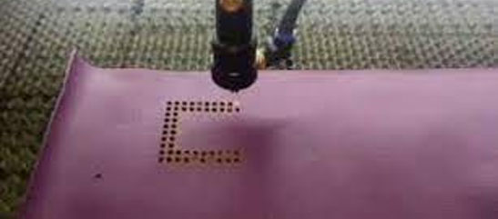 Step 2. We'll configure the laser cutters settings