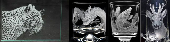 Glass engraving